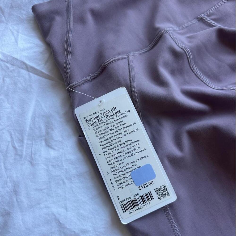 Lululemon wunder train hr leggings